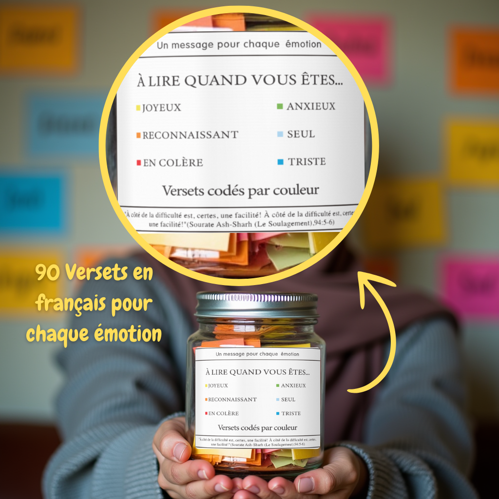 Aya Jar™ | Vase Coranique avec 90 Versets en Français
